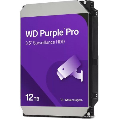 Жесткий диск WD Purple Pro 12TB WD122PURP
