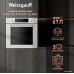 Газовый духовой шкаф Weissgauff WGO 702 White Glass