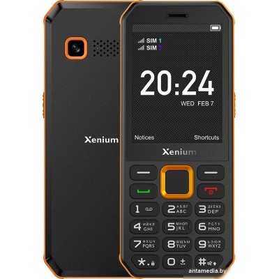 Телефон Xenium X300 (оранжевый/черный)