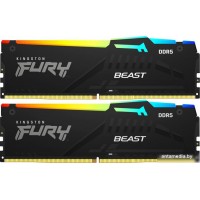 Оперативная память Kingston FURY Beast RGB 2x16ГБ DDR5 6800МГц KF568C34BBEAK2-32