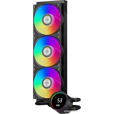 Система жидкостного охлаждения для процессора PCCooler DA360 Pro ARGB Digital (черный)