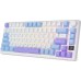Клавиатура Royal Kludge RK-M75 RGB Taro Milk (RK Brown)