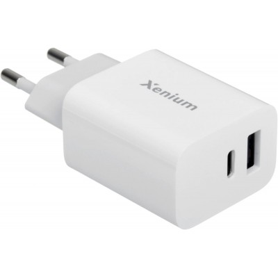 Сетевое зарядное Xenium X302 (белый)