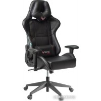 Офисное кресло Бюрократ Zombie Viking 5 Aero Black Edition (искусственная кожа черный)