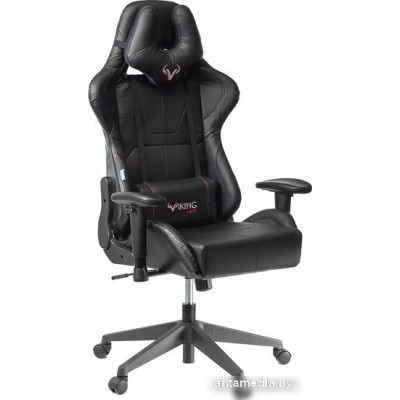 Офисное кресло Бюрократ Zombie Viking 5 Aero Black Edition (искусственная кожа черный)