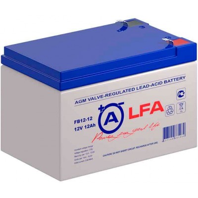 Аккумулятор для ИБП Alfa Battery FB12-12 (12V/12Ah)