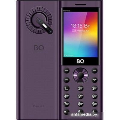 Кнопочный телефон BQ BQ-2458 Barrel L (фиолетовый)
