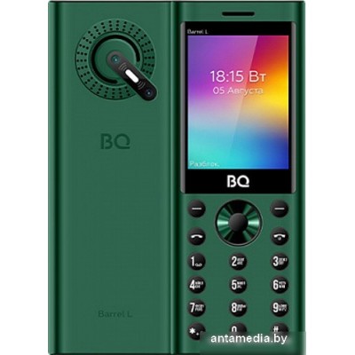 Кнопочный телефон BQ BQ-2458 Barrel L (зеленый)