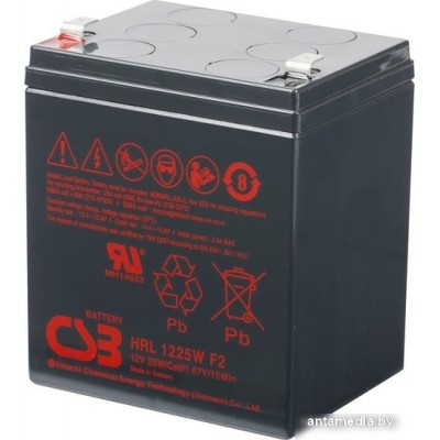 Аккумулятор для ИБП CSB HRL1225W (12В/8.3 А·ч)