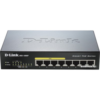 Коммутатор D-Link DGS-1008P