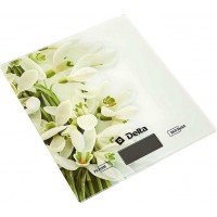 Кухонные весы Delta KCE-66 (подснежники)