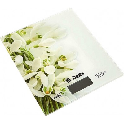 Кухонные весы Delta KCE-66 (подснежники) Кухонные весы Delta KCE-66 (подснежники)
