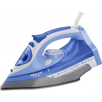 Утюг Delta Lux DL-712 (белый/синий) Утюг Delta Lux DL-712 (белый/синий)