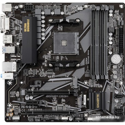 Материнская плата Gigabyte B550M DS3H (rev. 1.7)