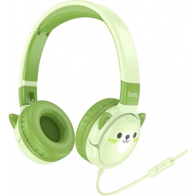 Наушники Hoco W61 (зеленый) Наушники Hoco W61 (зеленый)