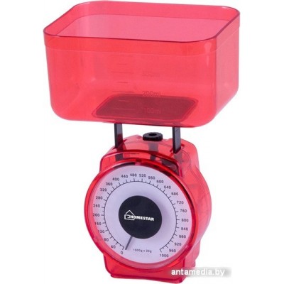 Кухонные весы HomeStar HS-3004M (красный) [002795]
