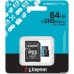 Карта памяти Kingston Canvas Go! microSDXC 64GB SDCG4/64GB (с адаптером)
