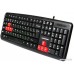 Клавиатура Nakatomi KN-02U Black-Red