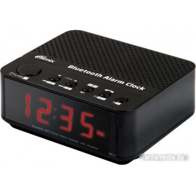 Радиочасы Ritmix RRC-818 (черный)