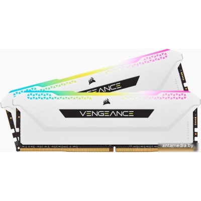 Оперативная память Corsair Vengeance RGB PRO SL 2x8ГБ DDR4 3600 МГц CMH16GX4M2D3600C18W