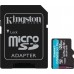 Карта памяти Kingston Canvas Go! microSDXC 128GB SDCG4/128GB (с адаптером)