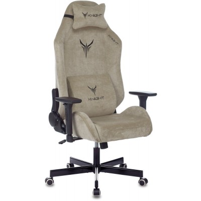 Игровое (геймерское) кресло Бюрократ Knight N1 Fabric (бежевый Light-21)
