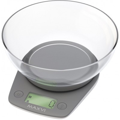 Кухонные весы Maxvi KS102P (серый) Кухонные весы Maxvi KS102P (серый)