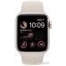 Умные часы Apple Watch SE 2 40 мм (алюминиевый корпус, звездный свет/звездный свет, спортивный силиконовый ремешок M/L)