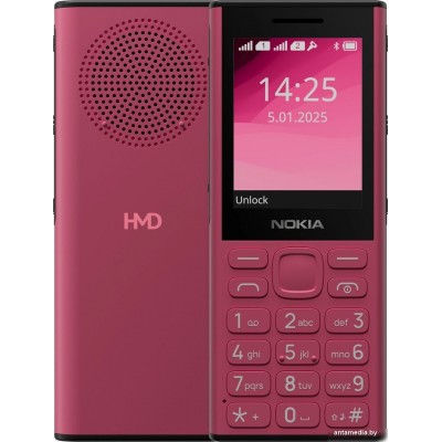 Телефон Nokia 130 Music Dual SIM TA-1704 (красный)