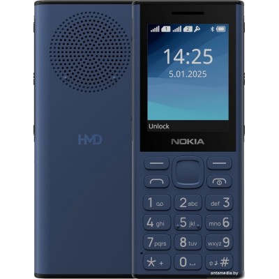 Телефон Nokia 130 Music Dual SIM TA-1704 (синий)