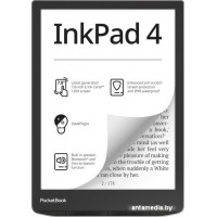 Электронная книга PocketBook 743G InkPad 4 (черный/серебристый)