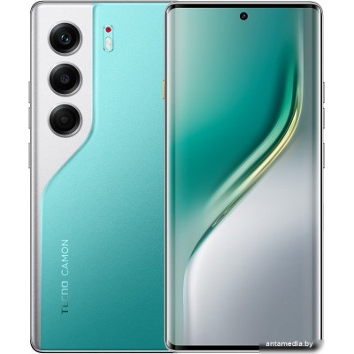 Телефон Tecno Camon 40 Pro 5G 12GB/256GB (морской зеленый)