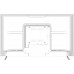 Телевизор Topdevice 43" 4K OS SALUTE TV (белый)