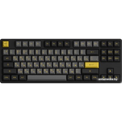 Клавиатура Akko 5087S Black & Gold (Akko Cream Yellow V3)