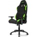 Кресло AKRacing K7012 (черный/зеленый)