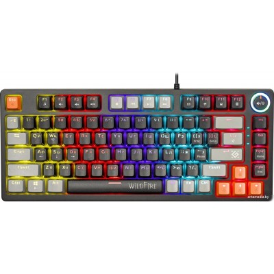 Клавиатура Defender Wildfire GK-213 (черный/серый)