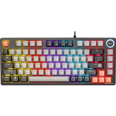 Клавиатура Defender Wildfire GK-213 (серый/черный) Клавиатура Defender Wildfire GK-213 (серый/черный)