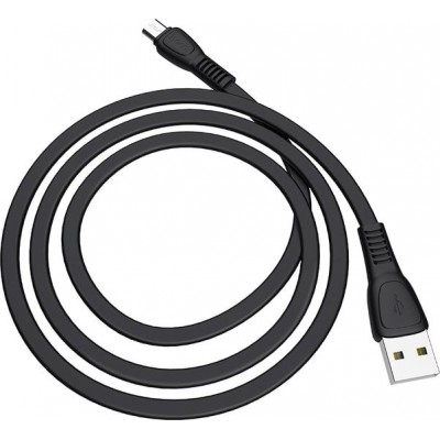 Кабель Hoco X40 microUSB (черный)