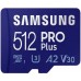Карта памяти Samsung PRO Plus microSDXC 512GB (с адаптером)