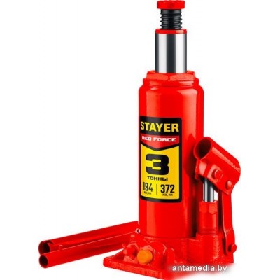 Бутылочный домкрат Stayer 43160-3 3т