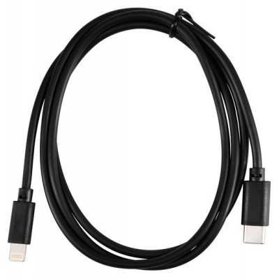 Кабель Buro USB Type-C Lightning PD18W (1 м, черный)