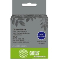 Картридж CACTUS CS-D1-45016 (аналог Dymo D1-45016)