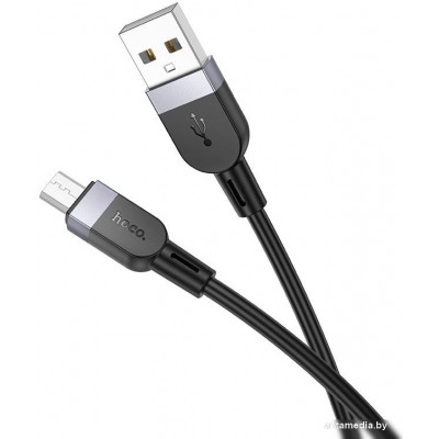 Кабель Hoco X109 USB Type-A - microUSB (1 м, черный)