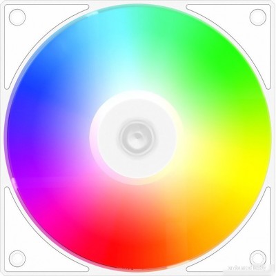 Вентилятор для корпуса ID-Cooling AS-120-ARGB-W Вентилятор для корпуса ID-Cooling AS-120-ARGB-W
