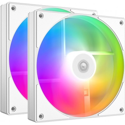 Набор вентиляторов ID-Cooling AS-140-ARGB-W Duet