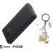 Внешний аккумулятор Baseus Airpow Lite Power Bank 15W 10000mAh P10067500123-00 (черный) + брендированный брелок Baseus