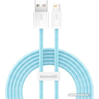 Кабель Baseus Dynamic Series Fast Charging Data Cable USB Type-A - Lightning (2 м, голубой)