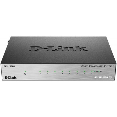 Коммутатор D-Link DES-1008D/L2B