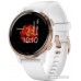 Умные часы Garmin Venu 2S (розовое золото/белый)