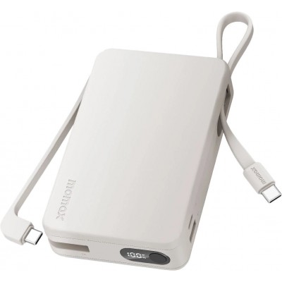 Внешний аккумулятор Momax 1-Power Vital+ Built-In USB-C IP139 20000mAh (белый)